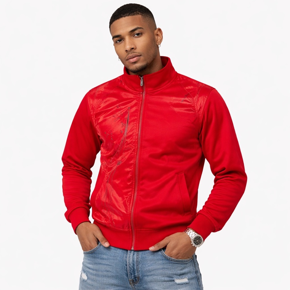 Emporio Armani Red Track Jacket